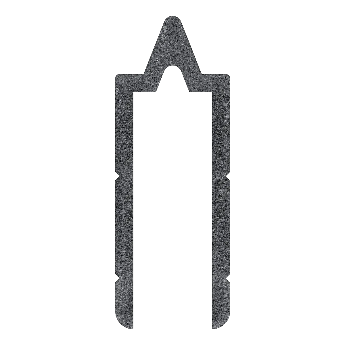 1/4" Aluminum Long Leg Tongue Extrusion, 10 Feet Length