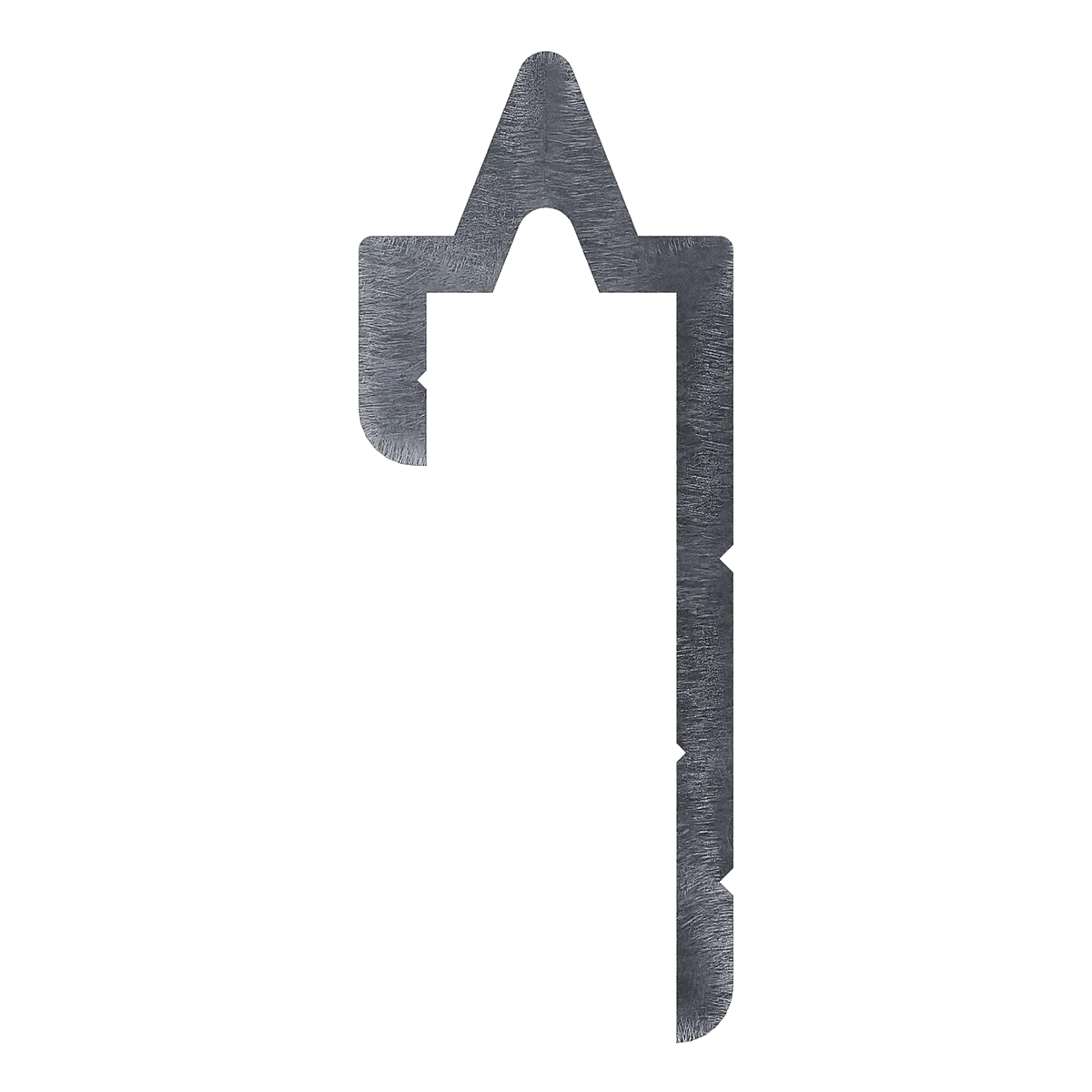 1/4" Aluminum Tongue Extrusion, 10 Feet Length