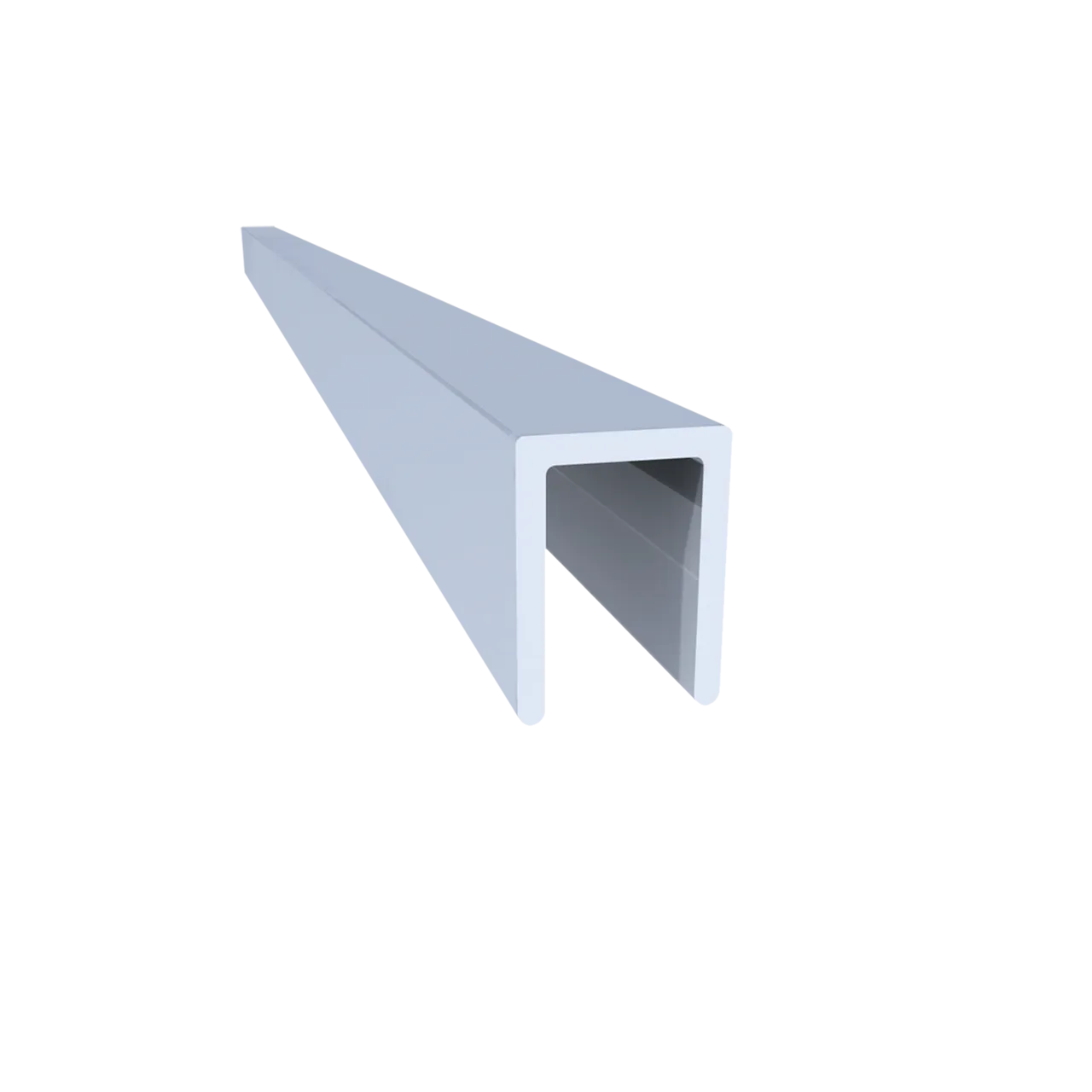 1/4" Aluminum U-Cap, 10 EACH Length