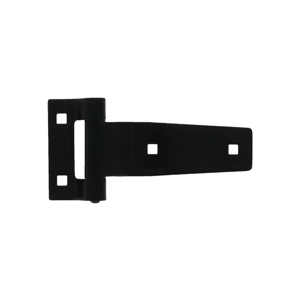 3" Black Stainless Steel Strap Hinge