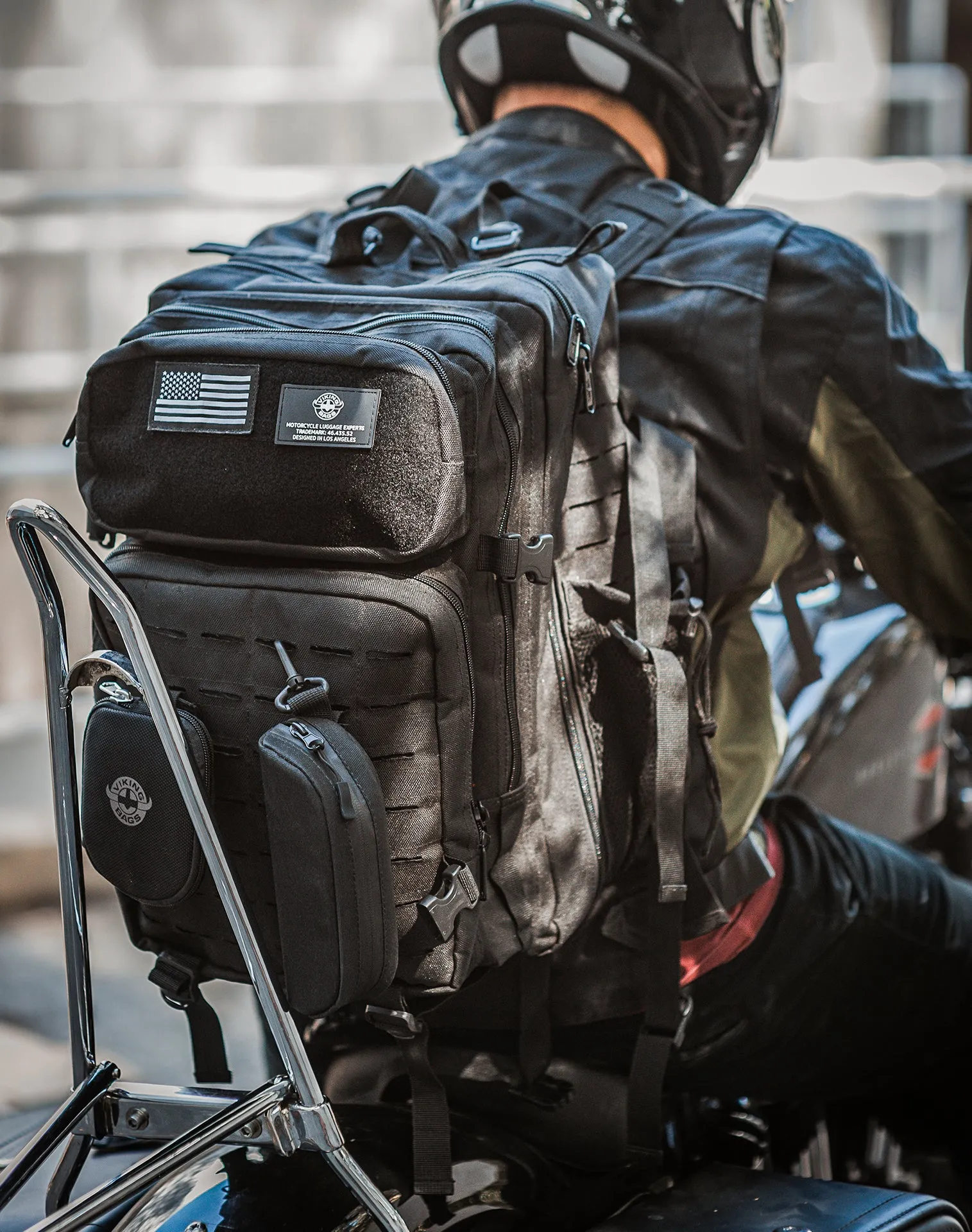 45L -  Tactical XL Kawasaki Motorcycle Backpack