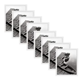 AbhiKalpya Art Studio A3 Size Photo Frame For Document, Photo, Quote,Certificate Wall Hanging Picture Frame For Home and Office Wall Decoration,Size Medium 12x18 inch, White (3)