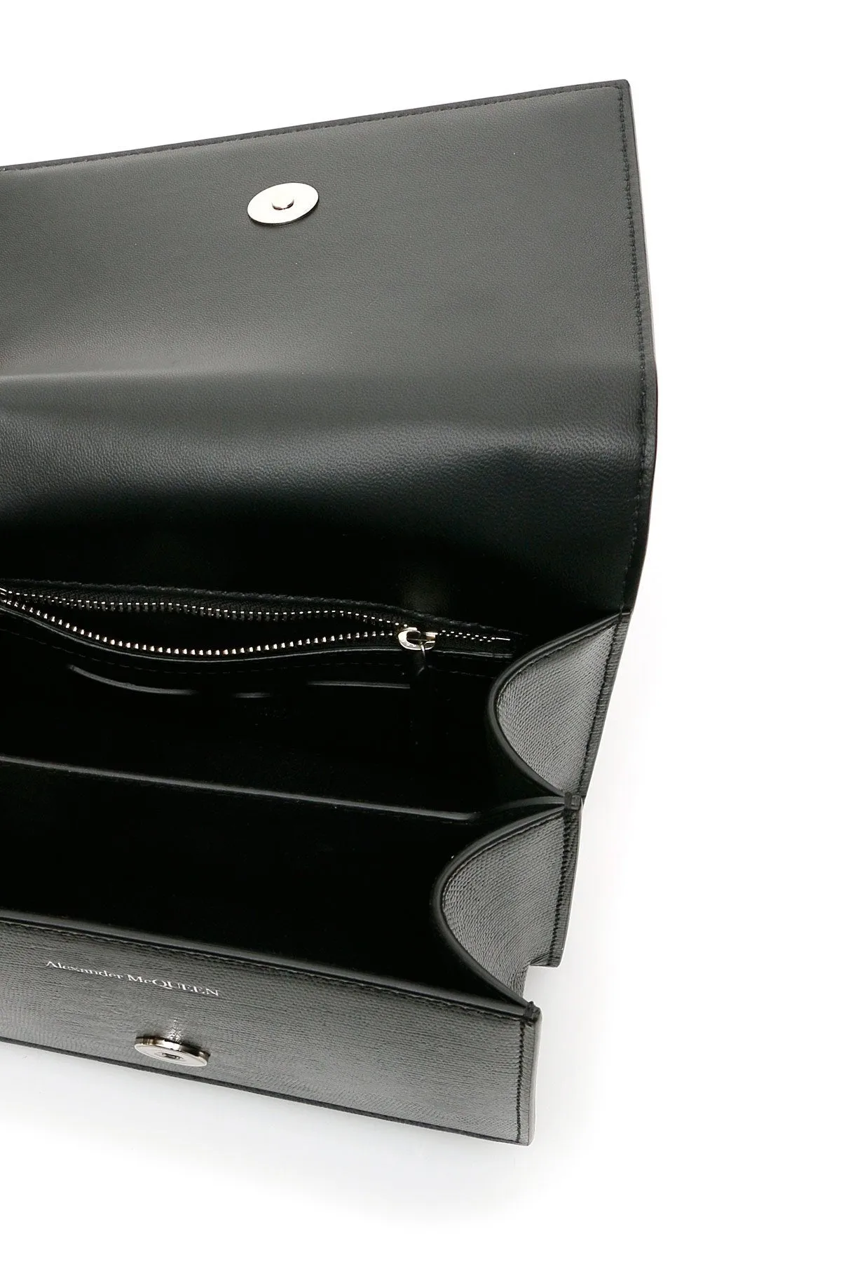 Alexander McQueen Embossed Jewelled Crossbody Bag