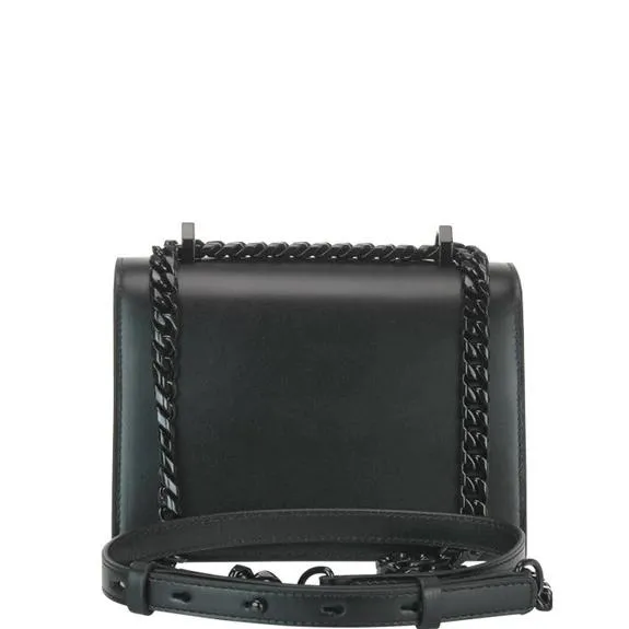 Alexander McQueen Skull Jewel Embellished Crossbody Bag