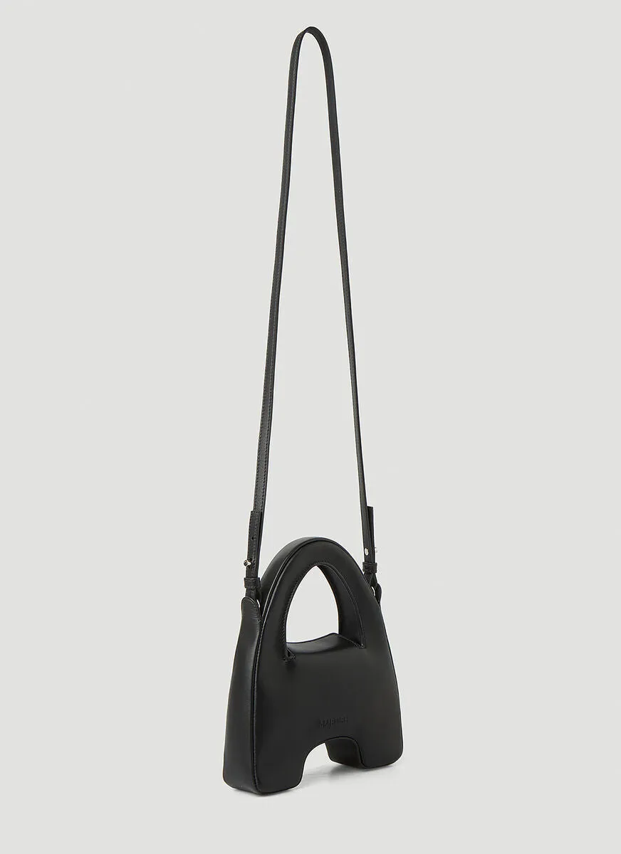Ambush Logo Detailed Letter A Padded Shoulder Bag