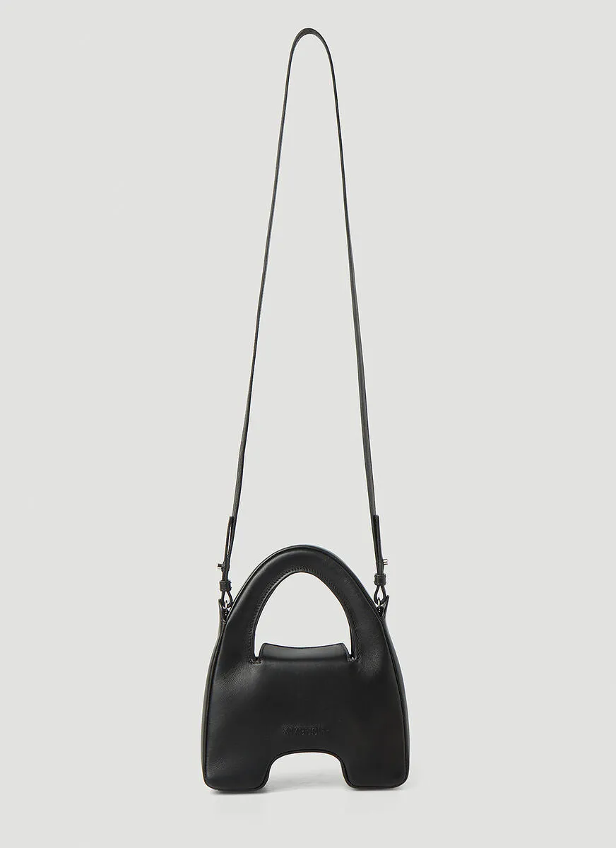 Ambush Logo Detailed Letter A Padded Shoulder Bag