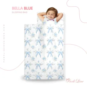 Bella Blue Kids' Long Sleeping Bag | A Catchy Blend of Comfort & Style | Lightweight and Durable Sleeping Bag for Kids