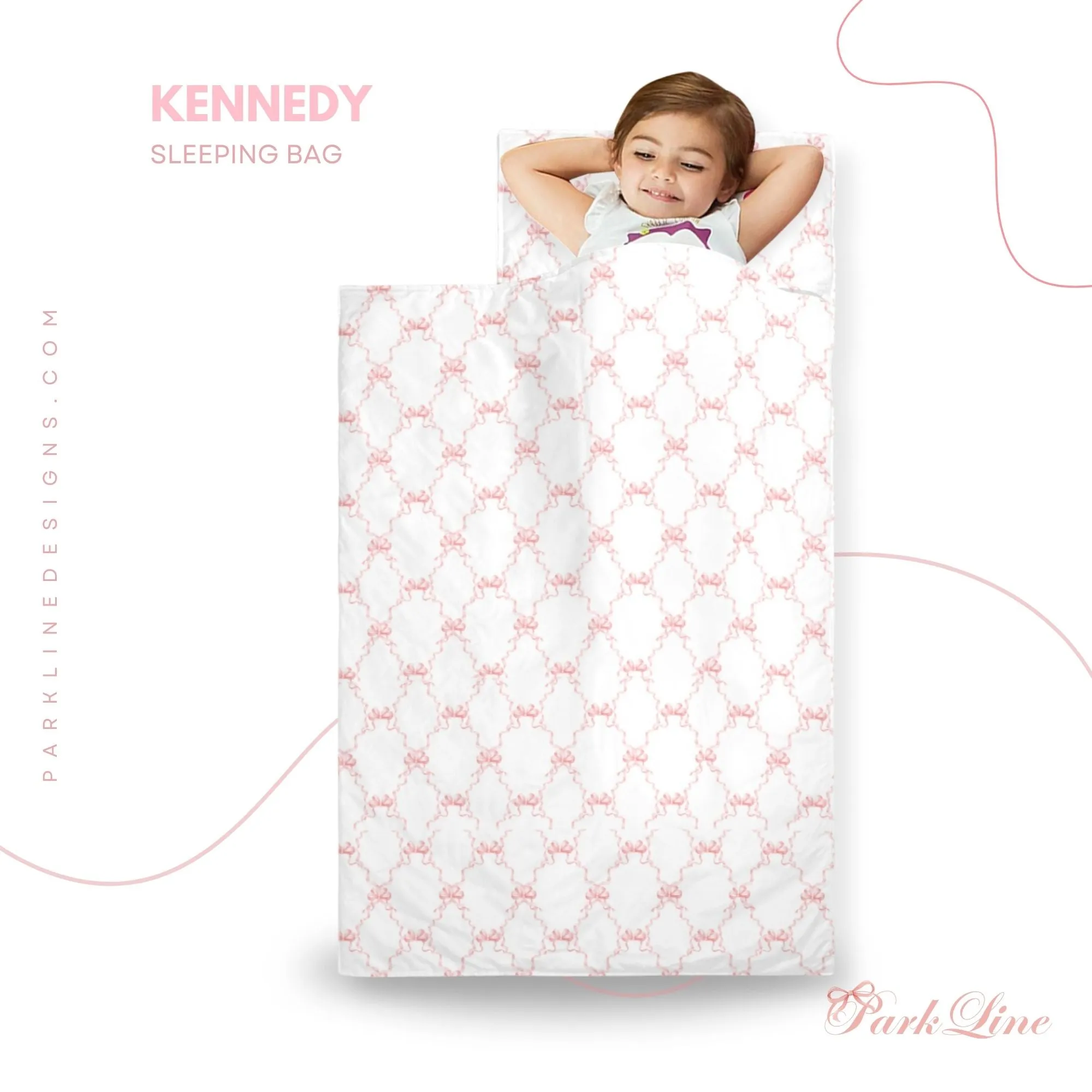Bella Blue Kids' Long Sleeping Bag | A Catchy Blend of Comfort & Style | Lightweight and Durable Sleeping Bag for Kids