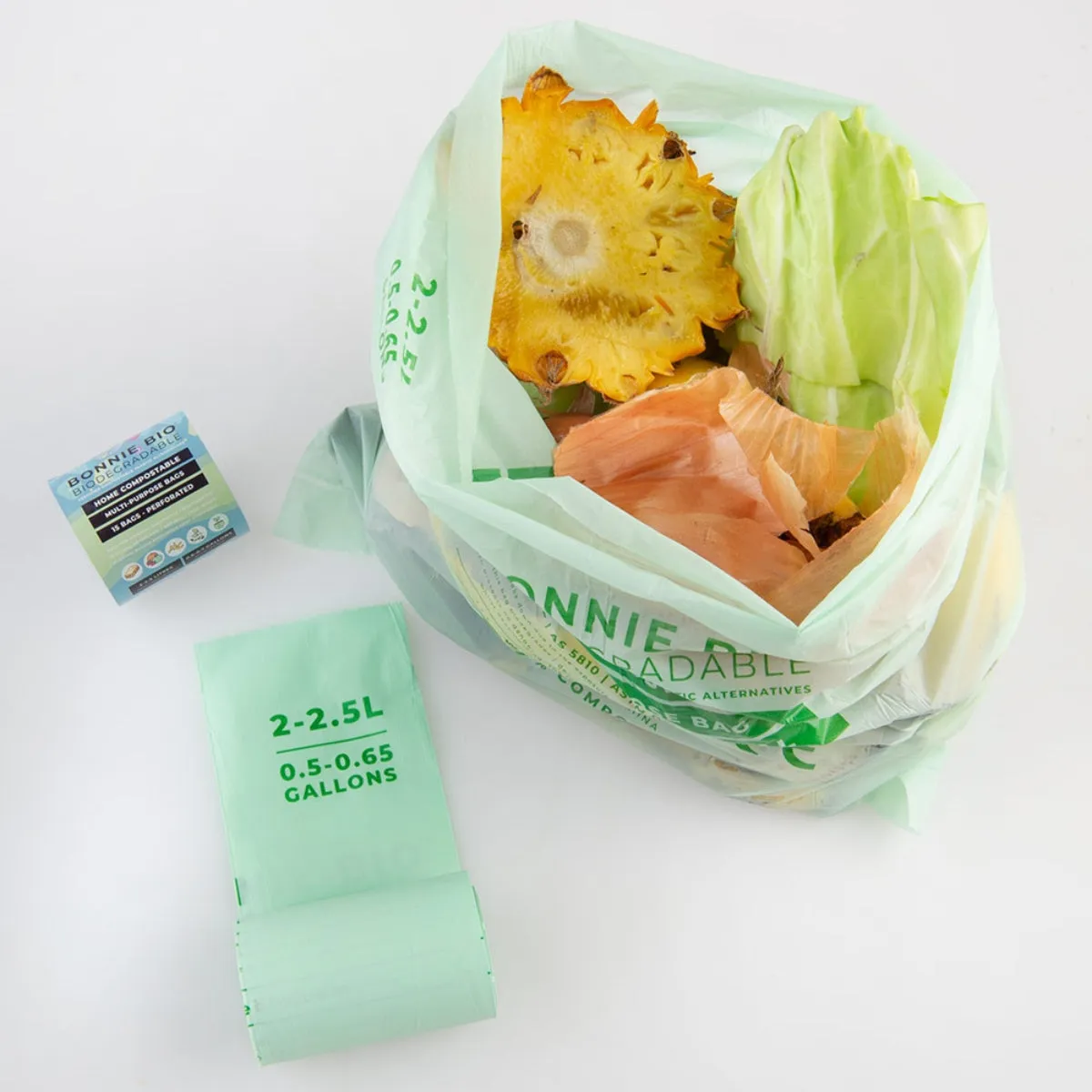 Bonnie Bio 12 x 2-2.5L Multi-purpose Bags Roll