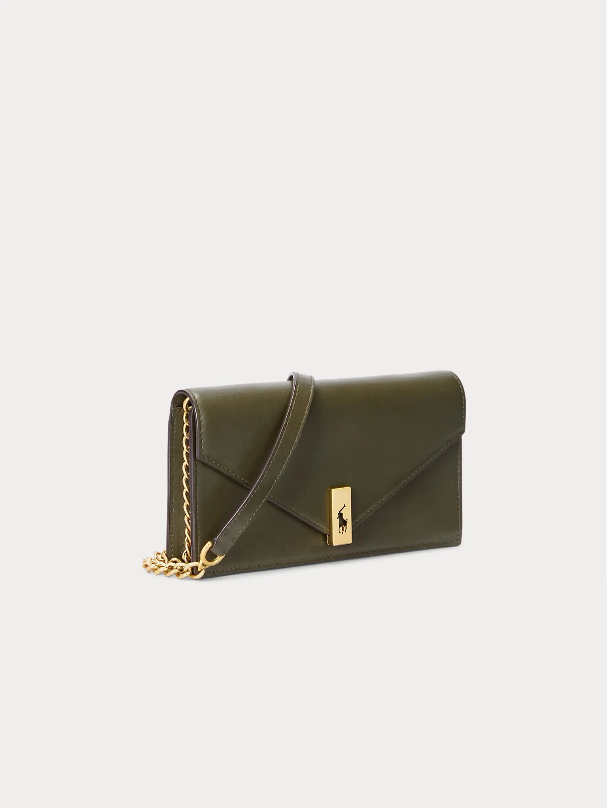 Borsa Portafoglio con Tracolla Verde