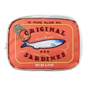 Canned Sardines Women Travel Cosmetic Bag