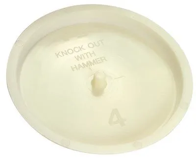 Cap Tester Insert Abs 4 In.