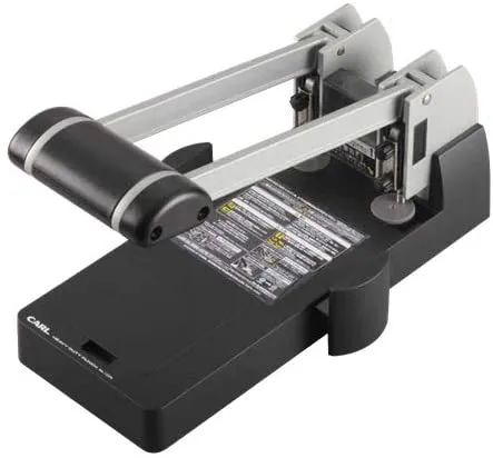 Carl Heavy Duty Punching Machine 150 Sheet Black
