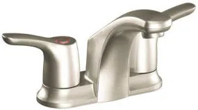 Cfg Baystone Bathroom Faucet' Two Handle' Brush Nickel' Lead Free' 1.2 Gpm