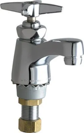 Chicago Single Supply Cold Water Sink Faucet' Lead Free