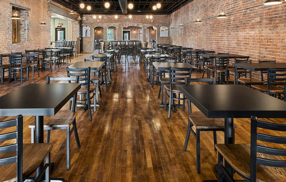 City Urban Extra Thick Laminate Restaurant Table Tops Indoor Use
