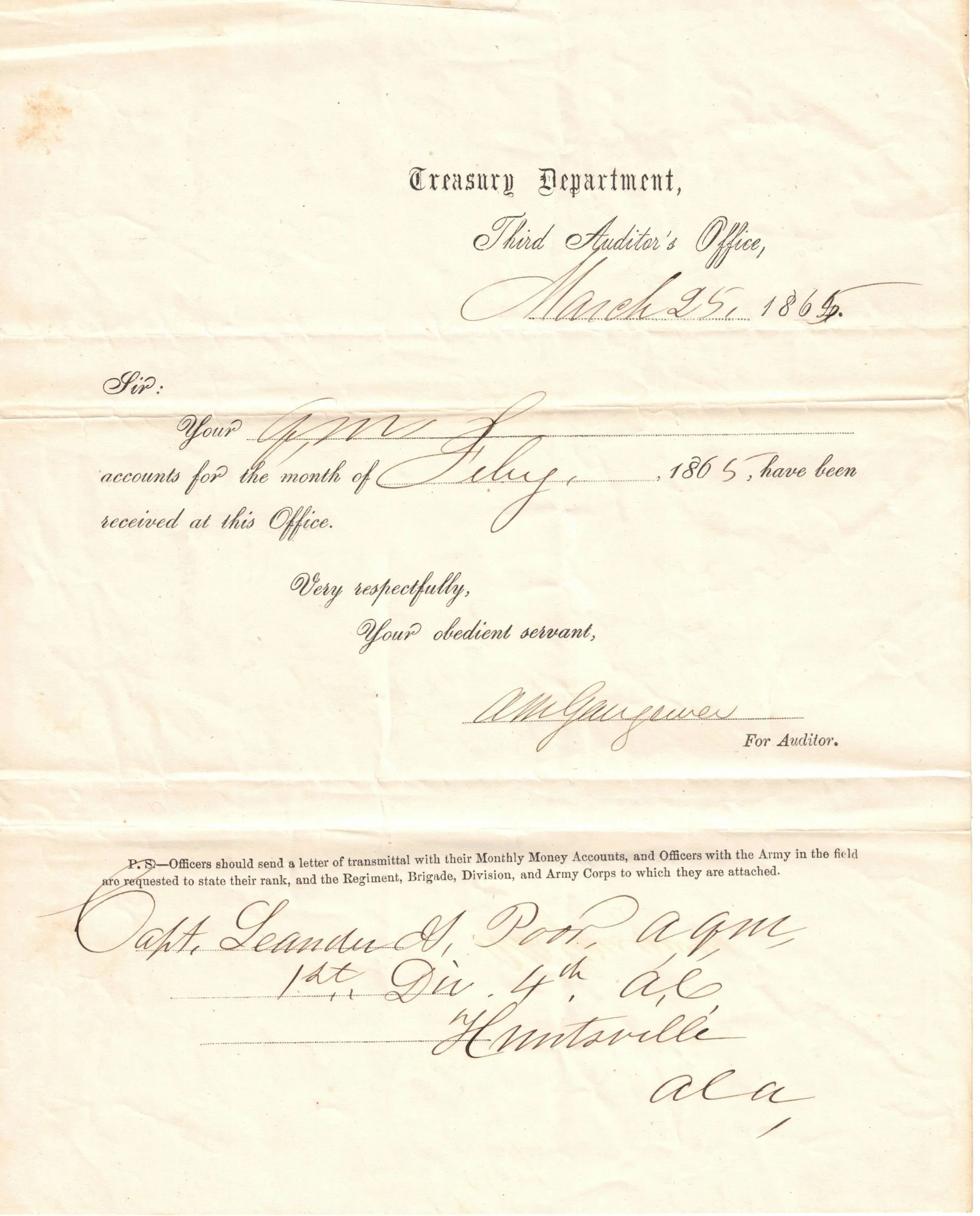 CIVIL WAR DOCUMENT