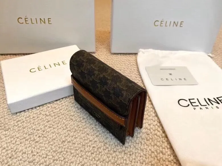 CL127 Small Trifold Wallet / 4 x 3 x 2 IN