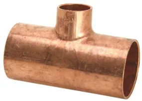 Copper Reducing Tee 1 In. X 1 In. X 3/4 In.