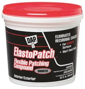 Dap Elastopatch Textured Flexible Patching Compound (Rtu) Quart' Off White