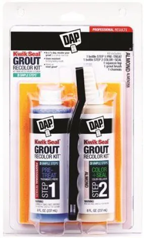 Dap Kwik Seal Grout Recolor Kit' Almond