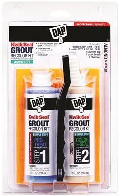 Dap Kwik Seal Grout Recolor Kit' Almond