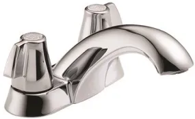 Delex Bathroom Faucet Less Pop Up Chrome Finish