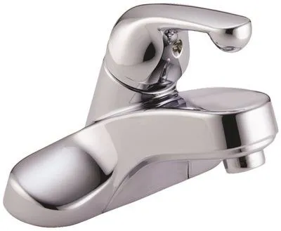 Delta Classic Bathroom Faucet' Single Handle' Chrome' Lead Free' 1.2 Gpm
