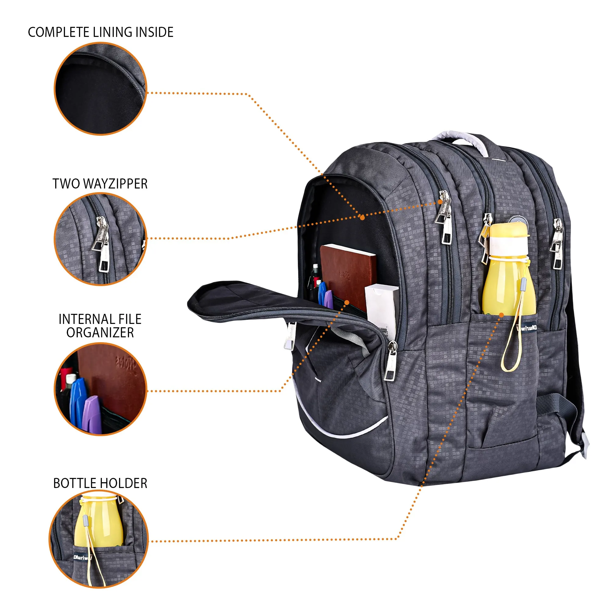 Dhariwal Unisex College Backpack 46L BP-213