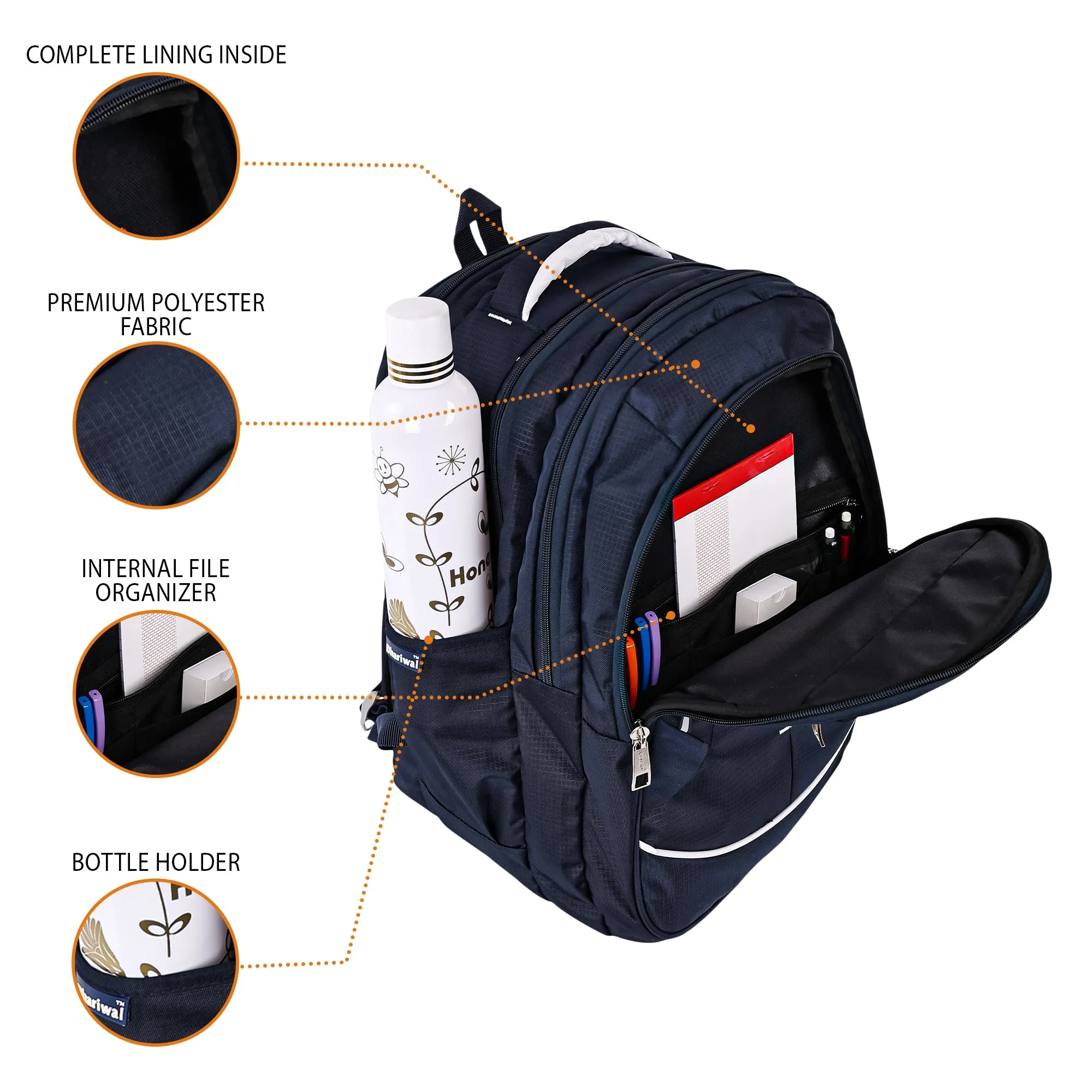 Dhariwal Unisex College Backpack 46L BP-213