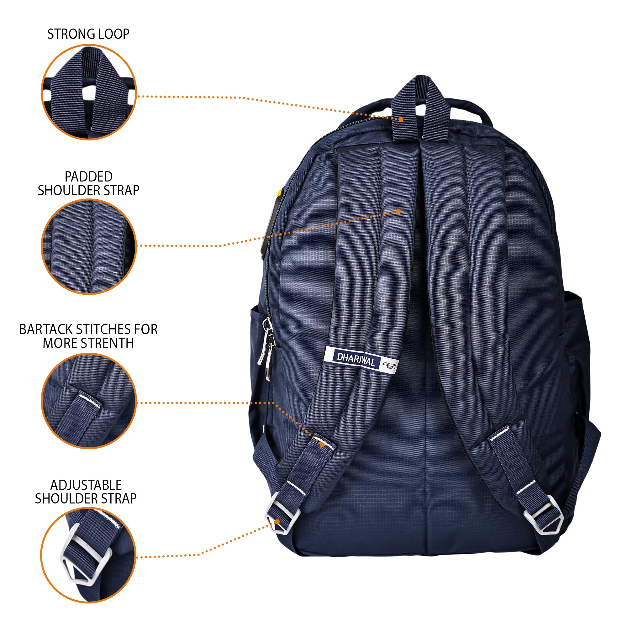 Dhariwal Unisex College Backpack 46L BP-213