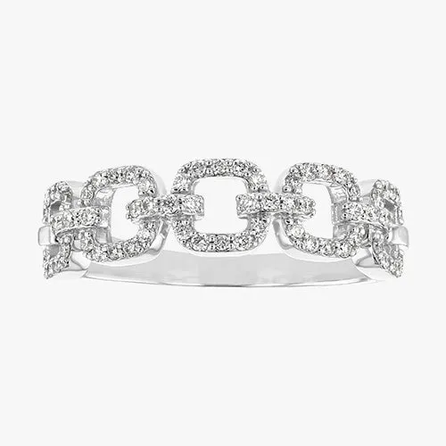 Diamond Link Ring