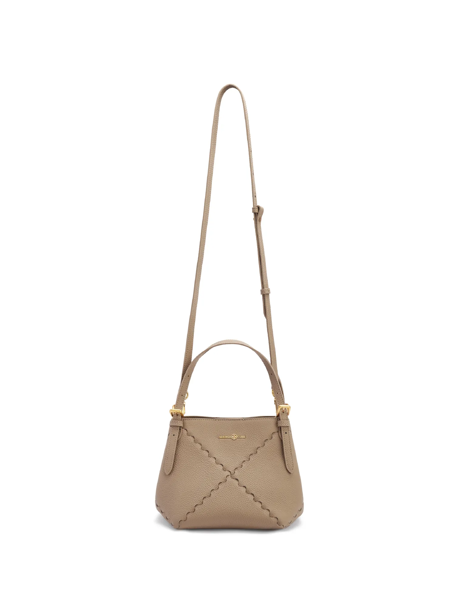 Dusk Mosaic Mini Tote Bag - Beige