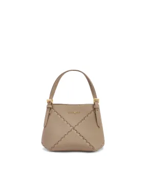 Dusk Mosaic Mini Tote Bag - Beige