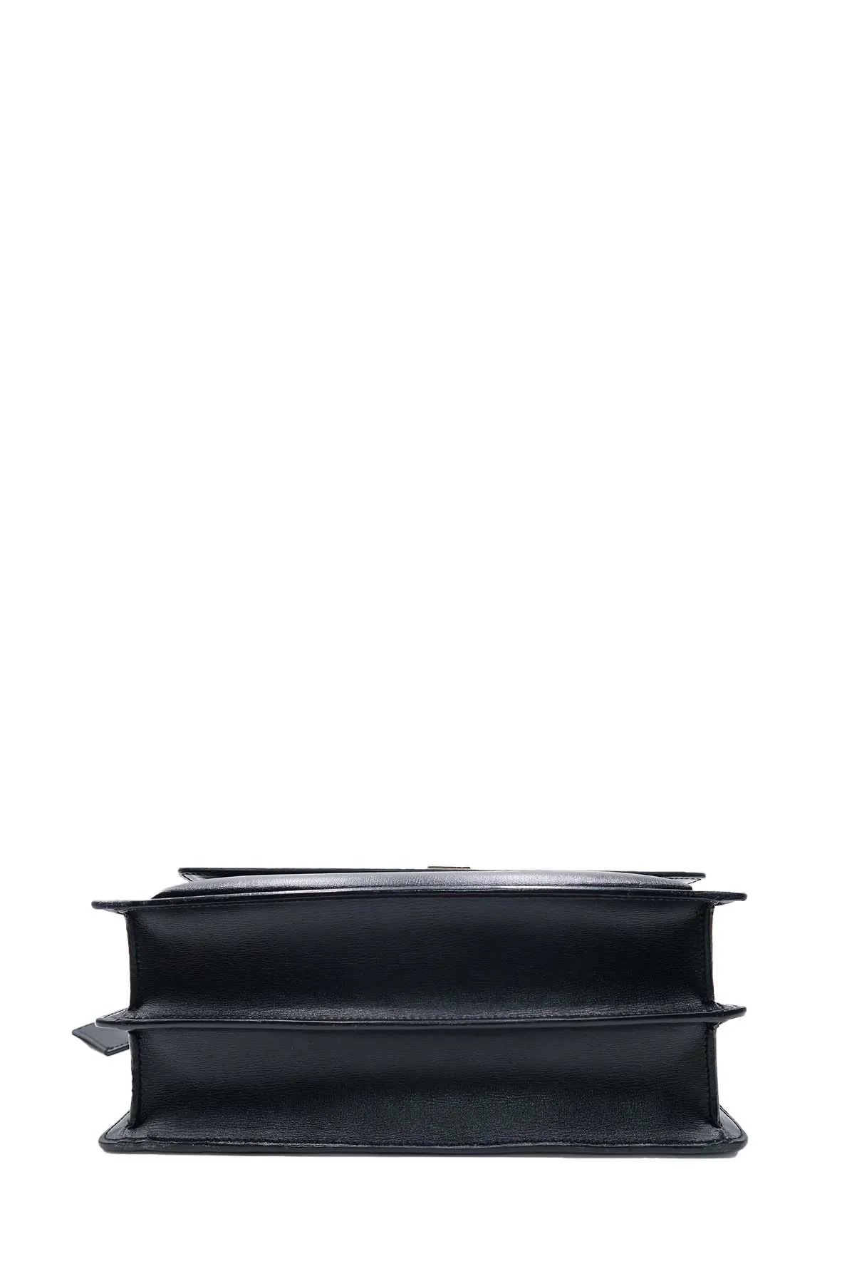 Large Sunset Bag With Gold Hardware Black