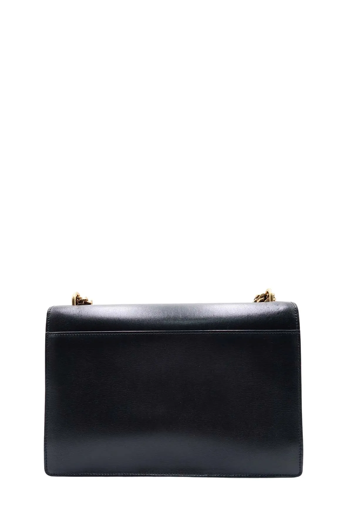 Large Sunset Bag With Gold Hardware Black