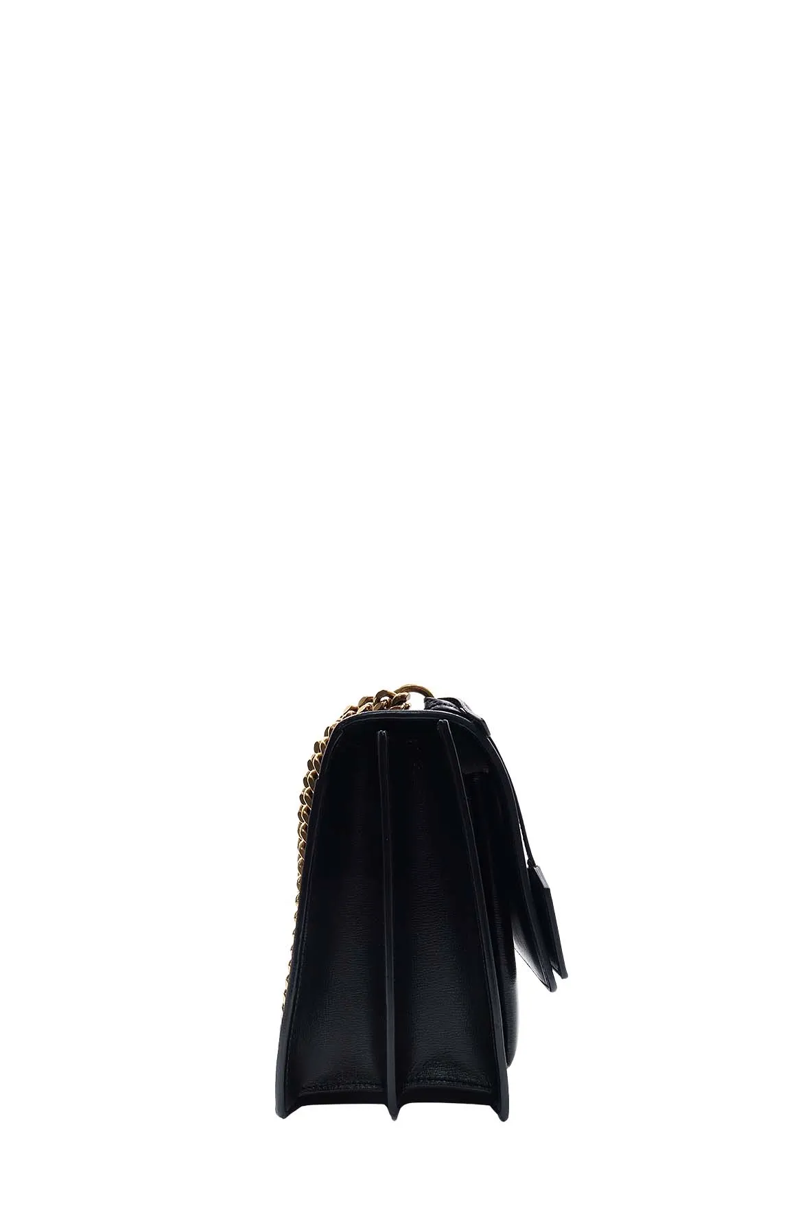 Large Sunset Bag With Gold Hardware Black