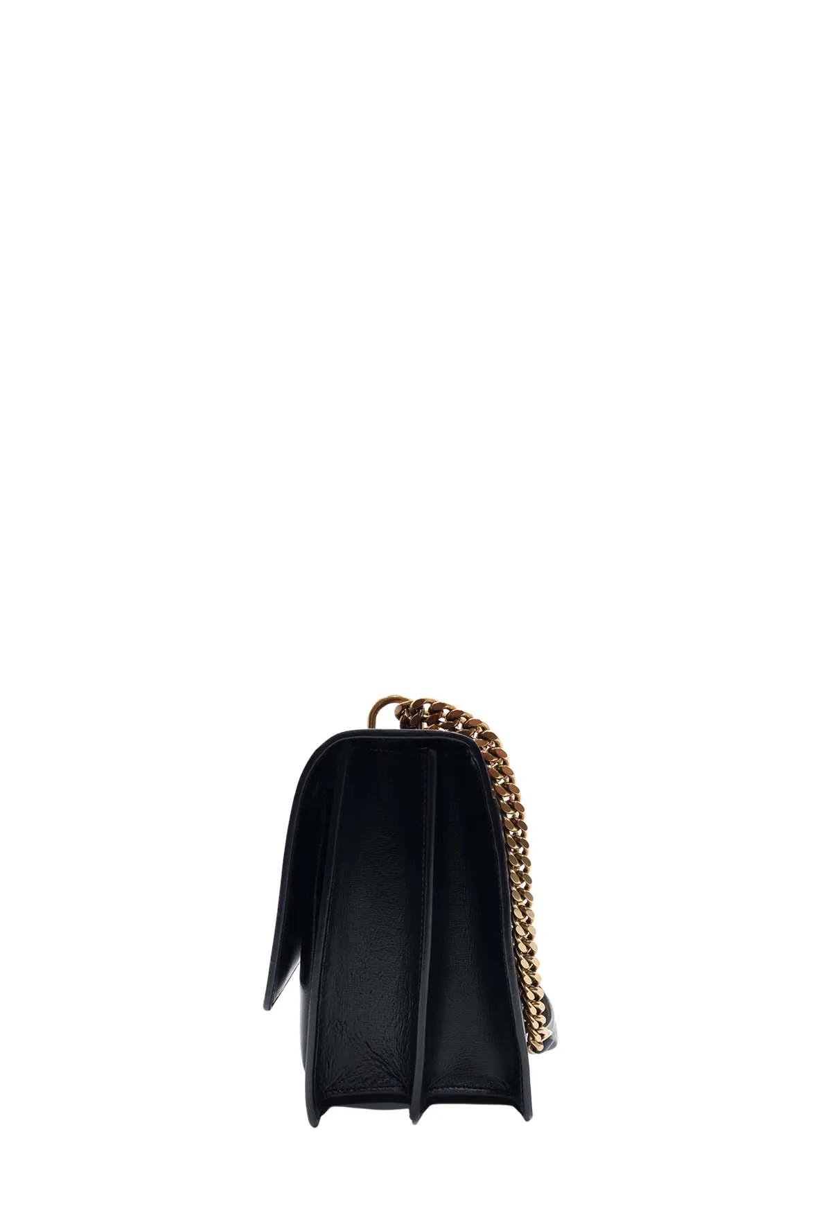 Large Sunset Bag With Gold Hardware Black