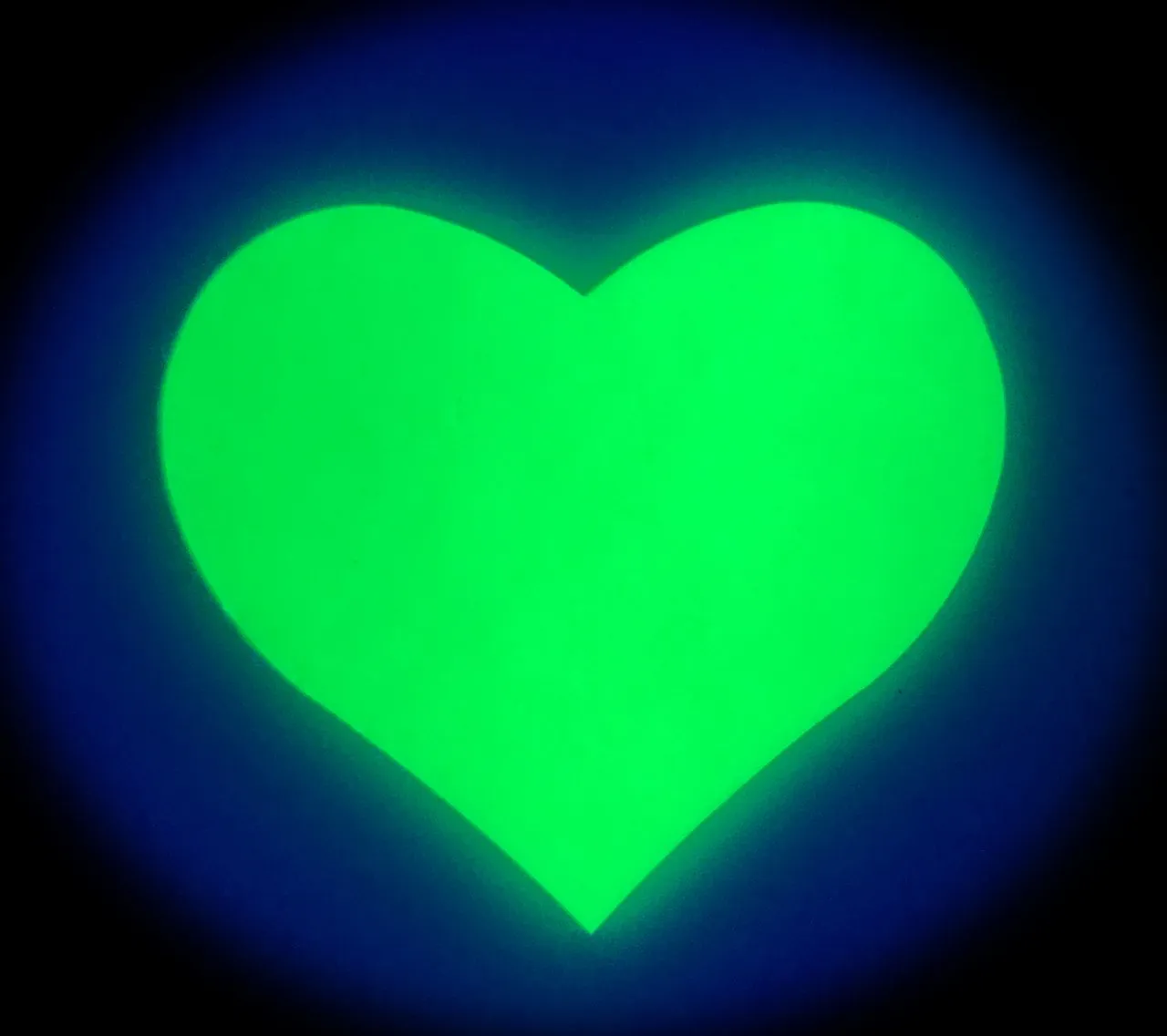 Love: Glow in the Dark Hearts Nipple Pasties