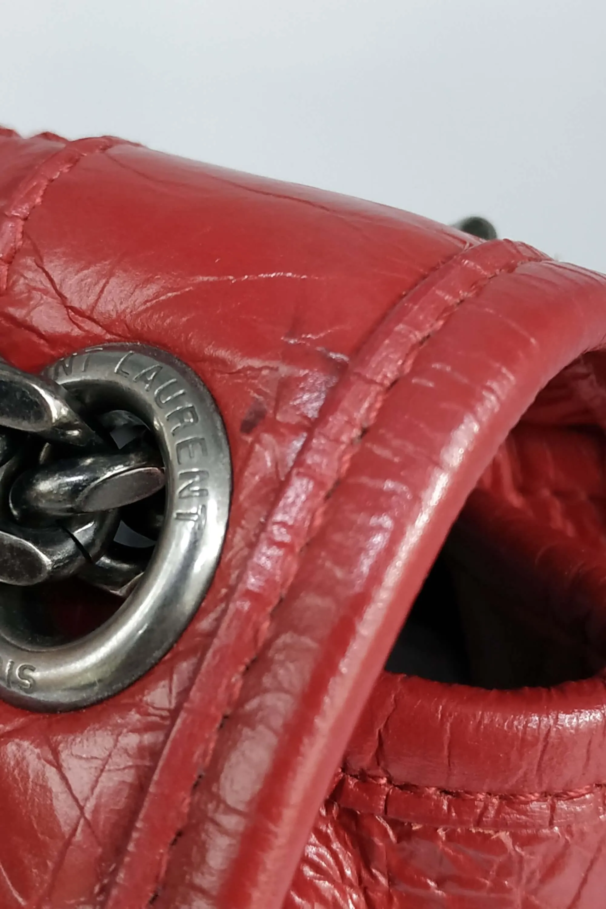 Medium Niki Crinkle Red