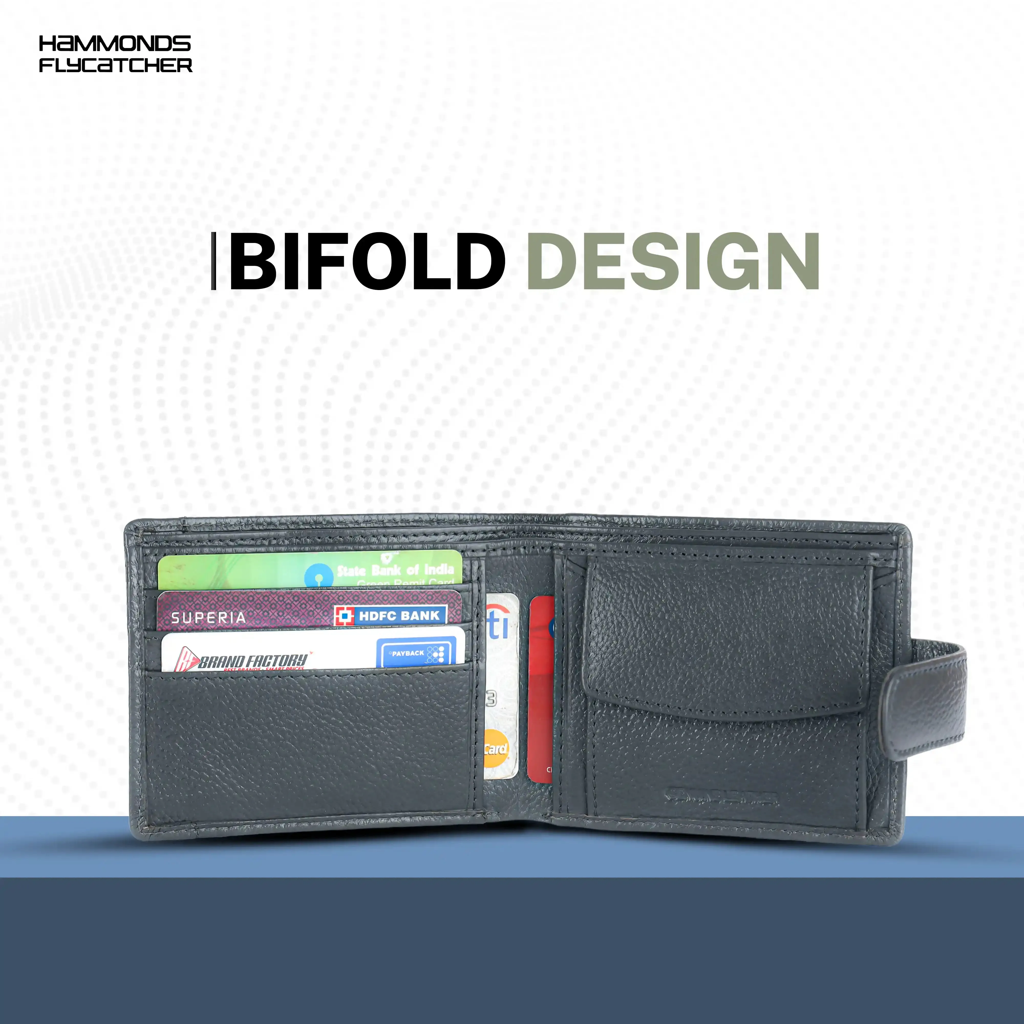 Men's Leather Wallet - 5 Card Slots, 2 Currency Pockets, RFID Protection - Perfect Gift for Valentine's, Father's Day, Birthdays