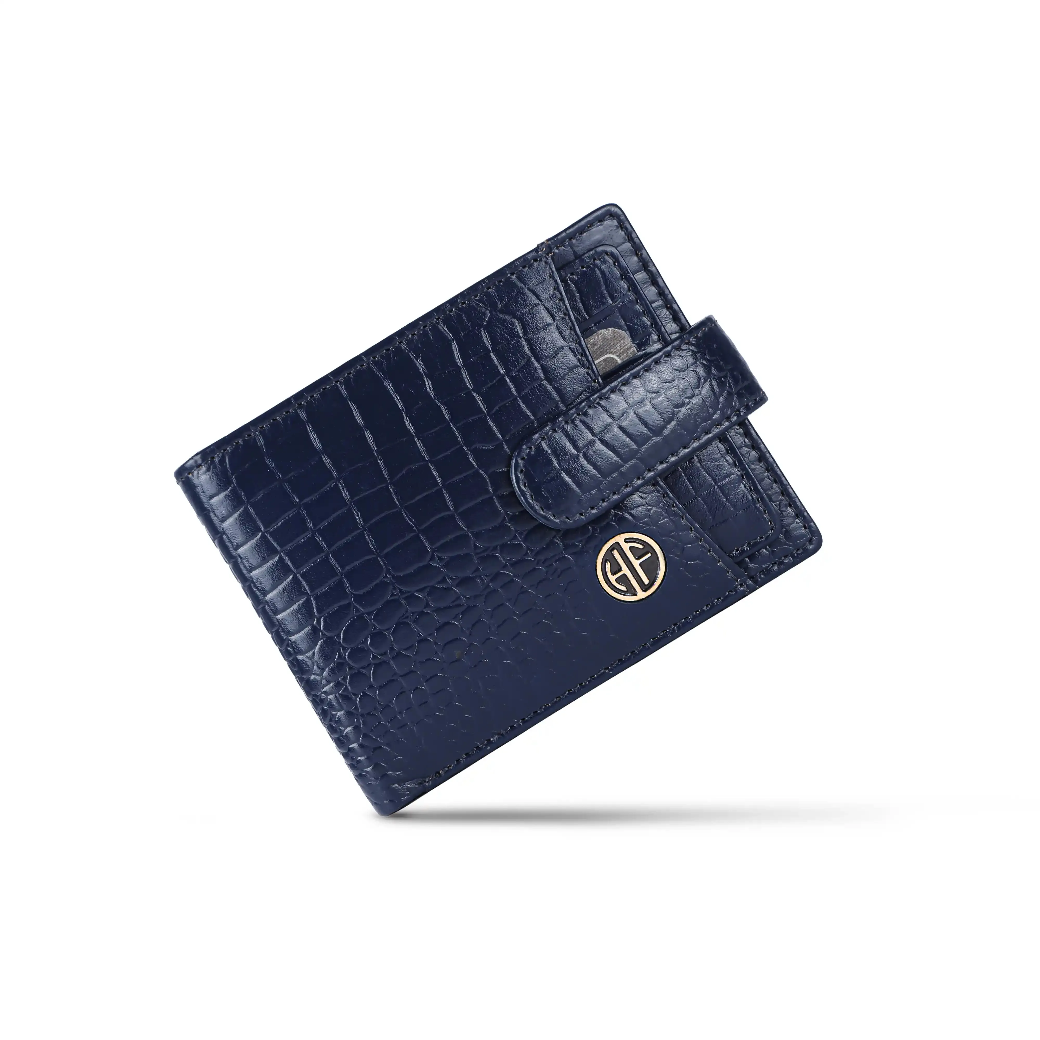 Men's Leather Wallet - 5 Card Slots, 2 Currency Pockets, RFID Protection - Perfect Gift for Valentine's, Father's Day, Birthdays