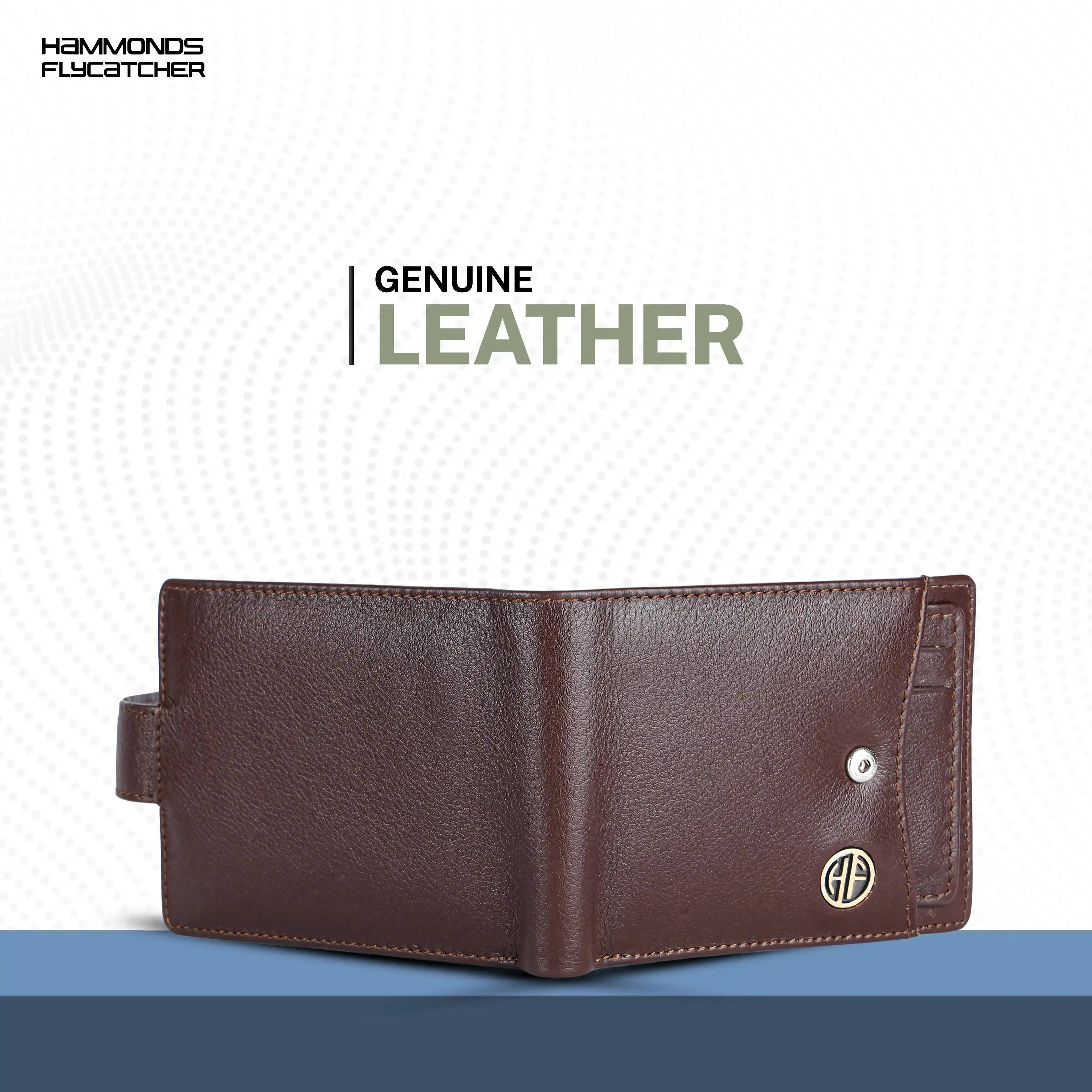 Men's Leather Wallet - 5 Card Slots, 2 Currency Pockets, RFID Protection - Perfect Gift for Valentine's, Father's Day, Birthdays