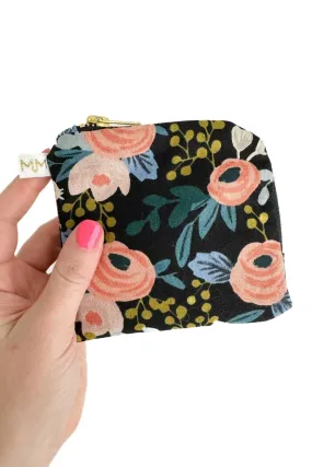 Midnight Garden Mini Travel Pouch