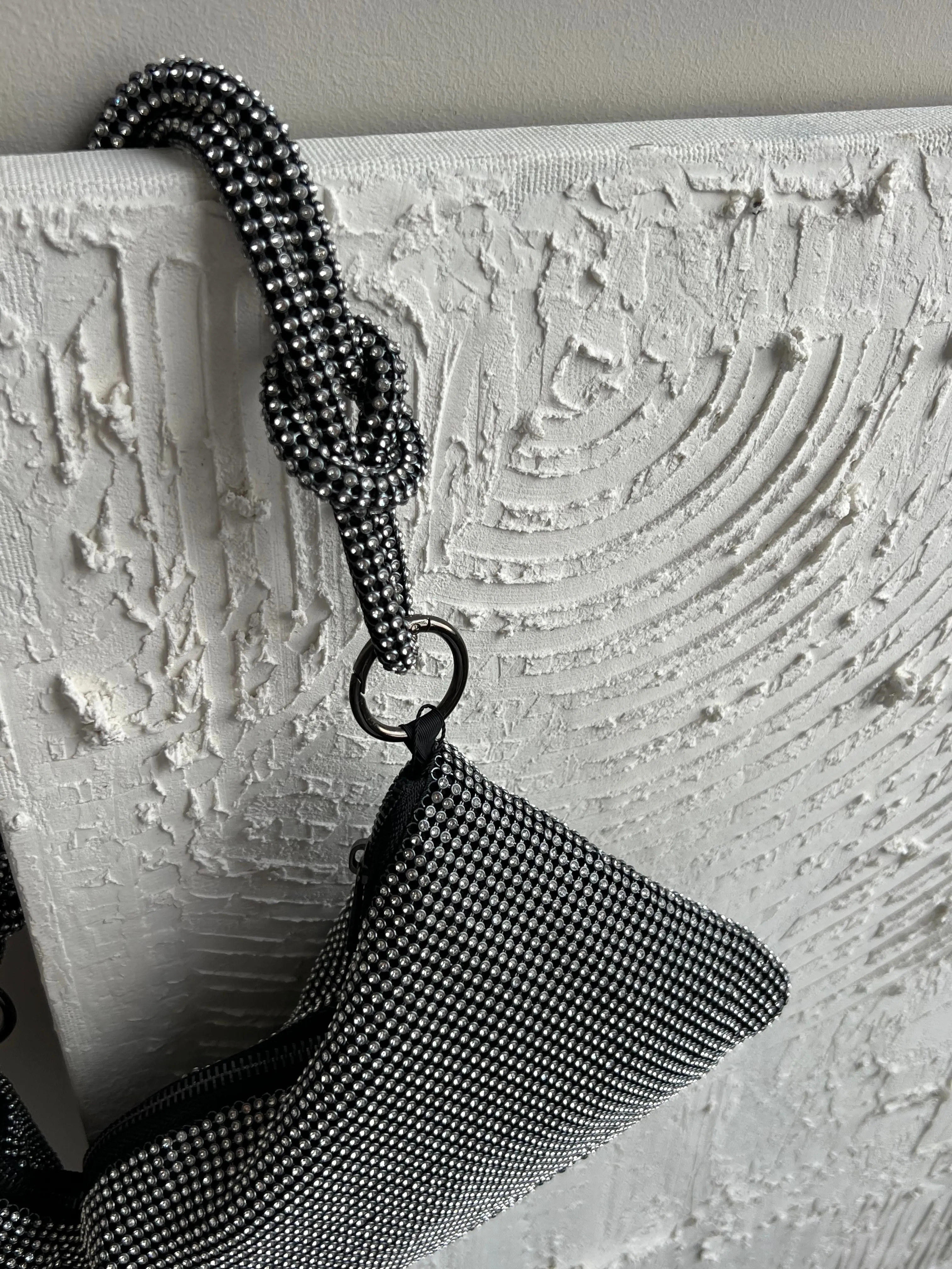 Mini bag with stones