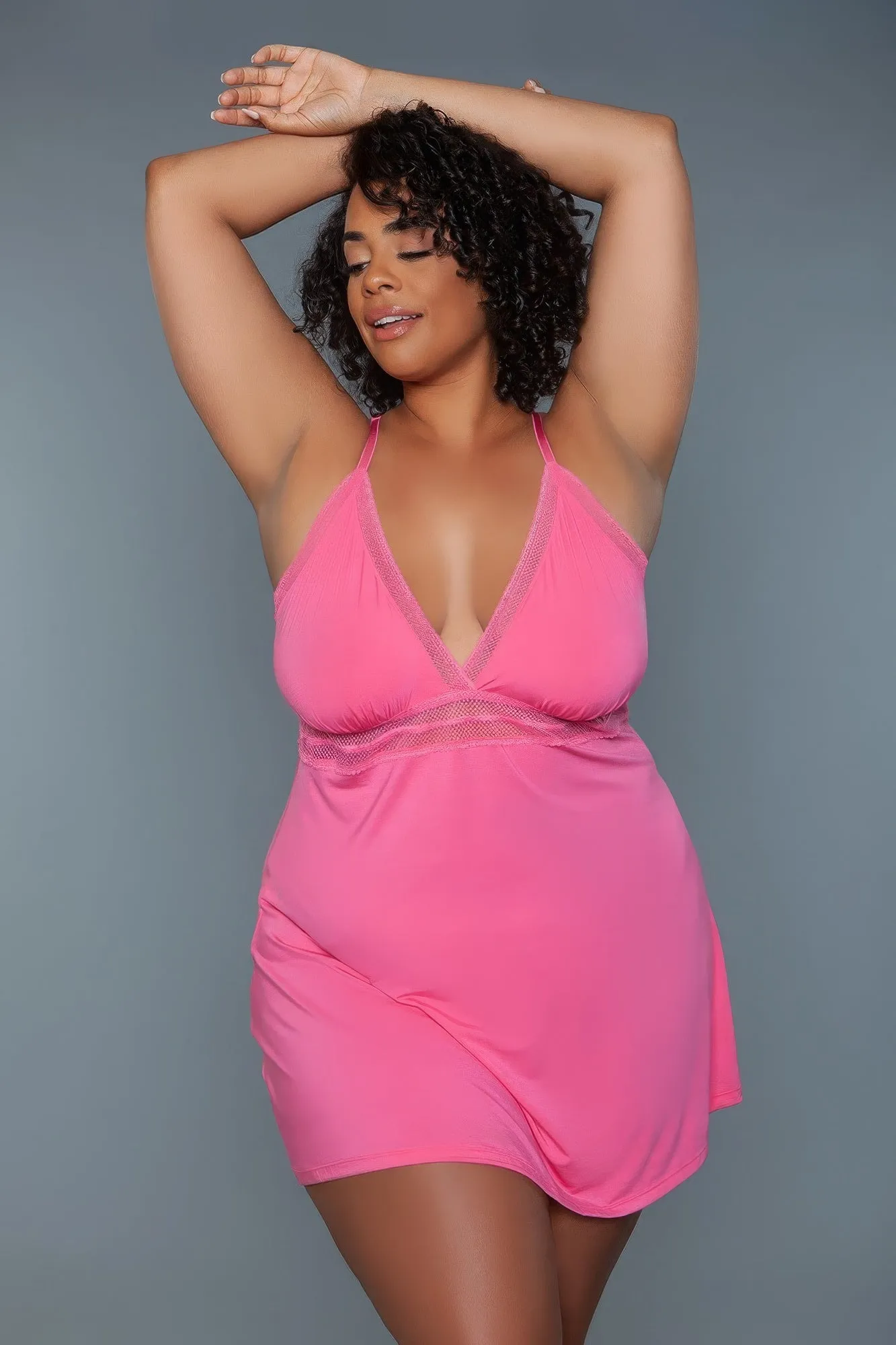 Mini-length Babydoll
