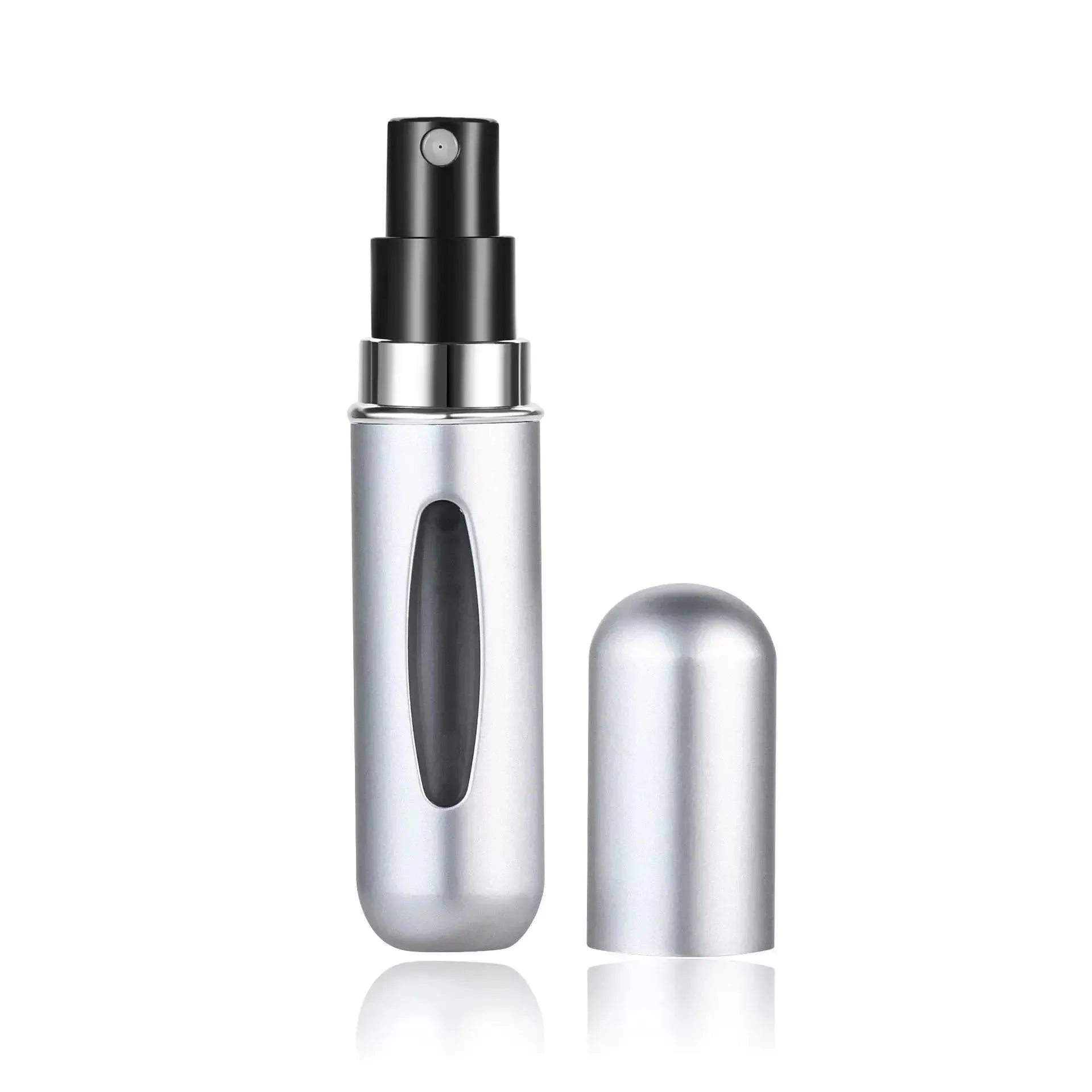 Mini Perfume Atomizer Bottle with Refill Spray Pump: Travel-Friendly Essential Fragrance Accessory