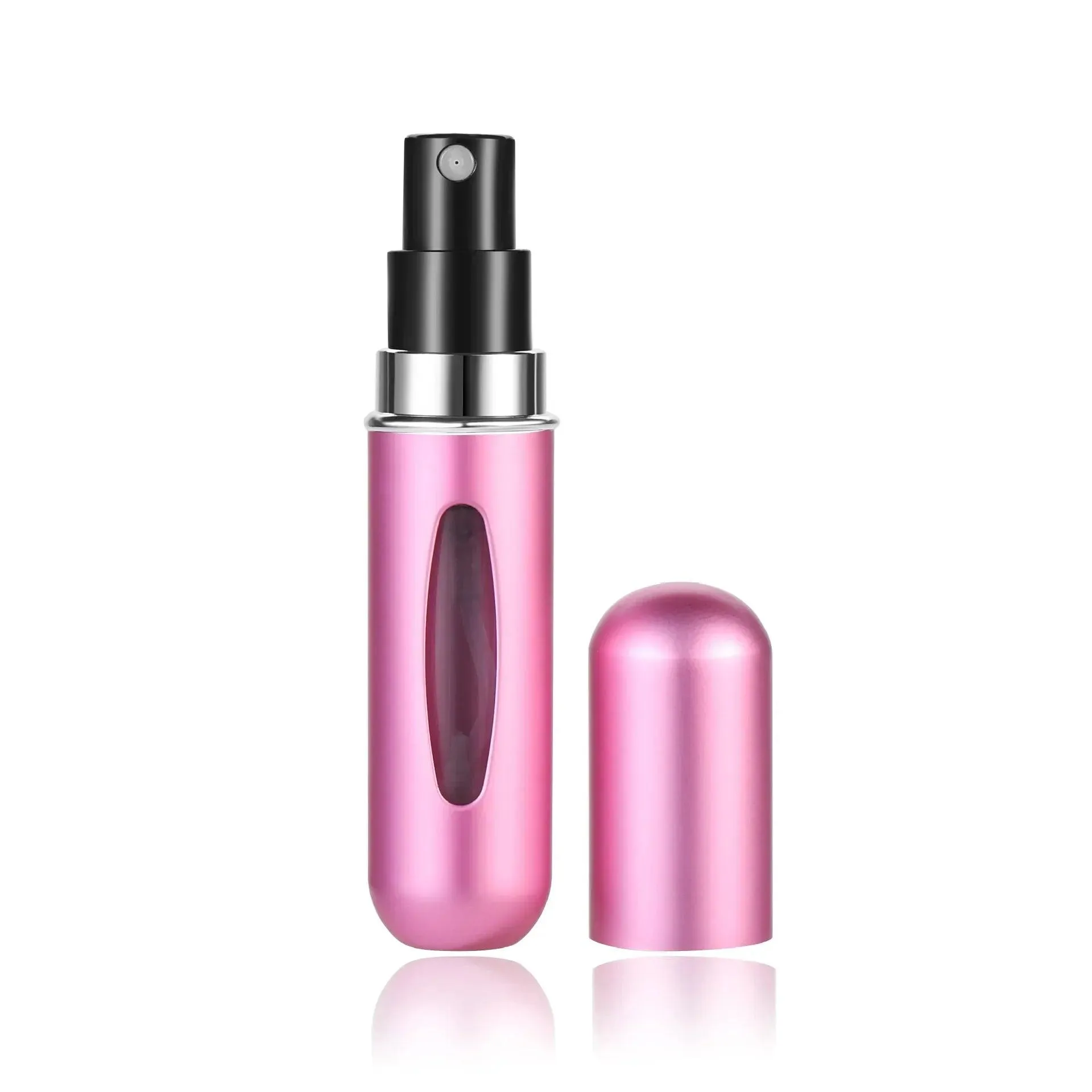 Mini Perfume Atomizer Bottle with Refill Spray Pump: Travel-Friendly Essential Fragrance Accessory