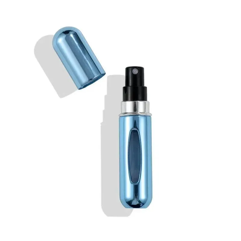 Mini Perfume Atomizer Bottle with Refill Spray Pump: Travel-Friendly Essential Fragrance Accessory