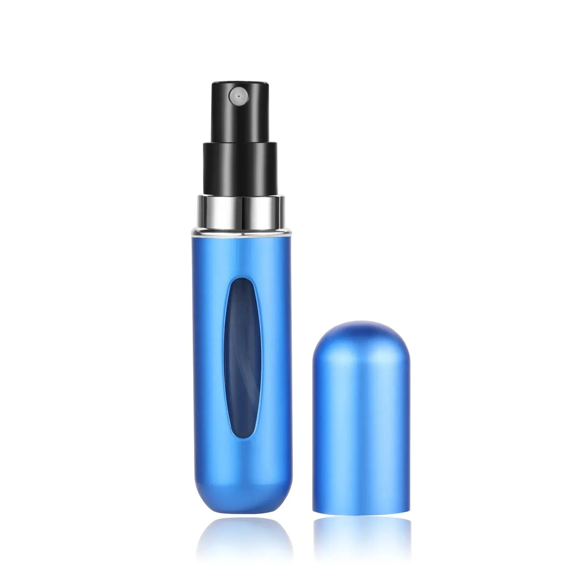 Mini Perfume Atomizer Bottle with Refill Spray Pump: Travel-Friendly Essential Fragrance Accessory